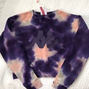 Kappa crop top sweatshirt